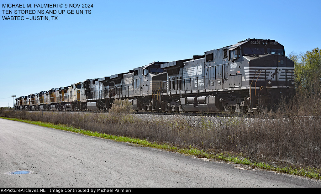 Ten Stored GE Units at Wabtec